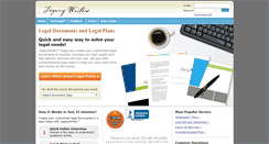 Desktop Screenshot of legacywriter.com